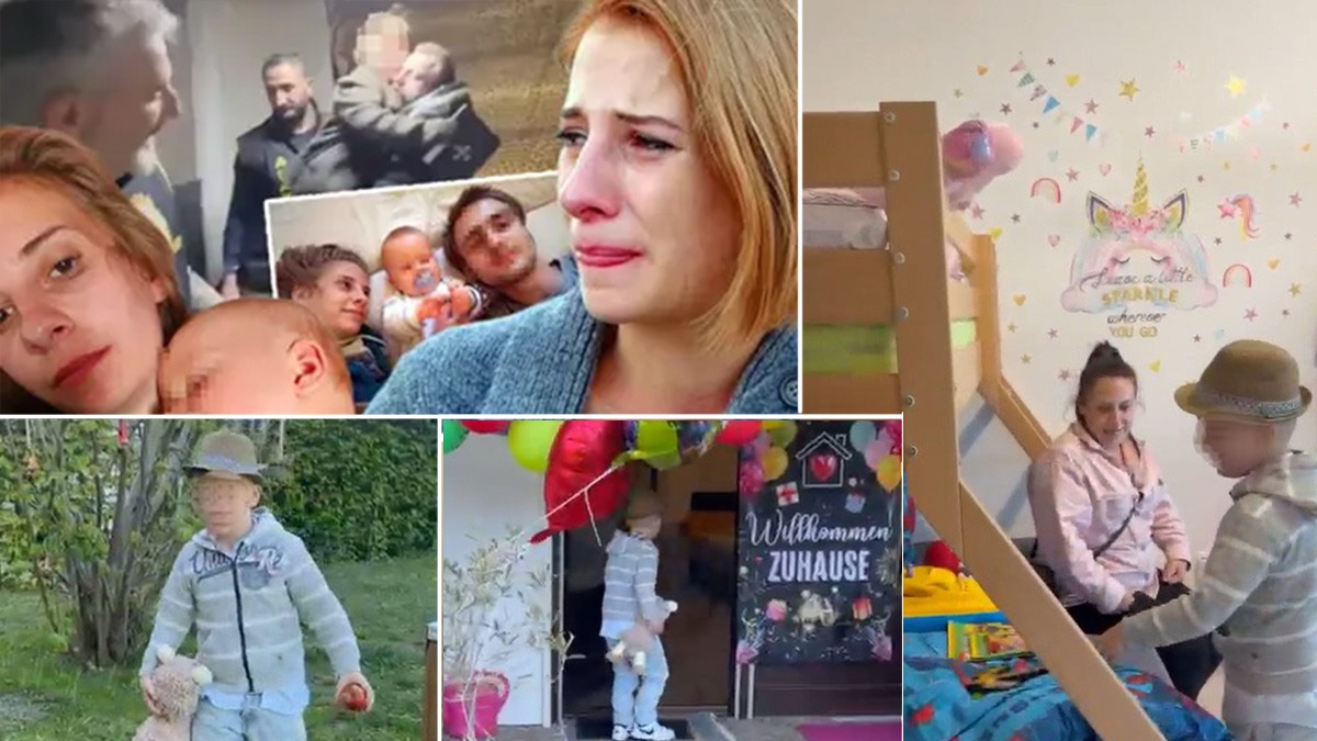 7 yıllık esarette mutlu son. Türkiye'nin konuştuğu çocuk annesi ile birlikte Almanya'da