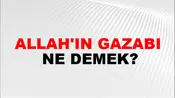 Allah'ın Gazabı