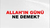Allah'ın Günü
