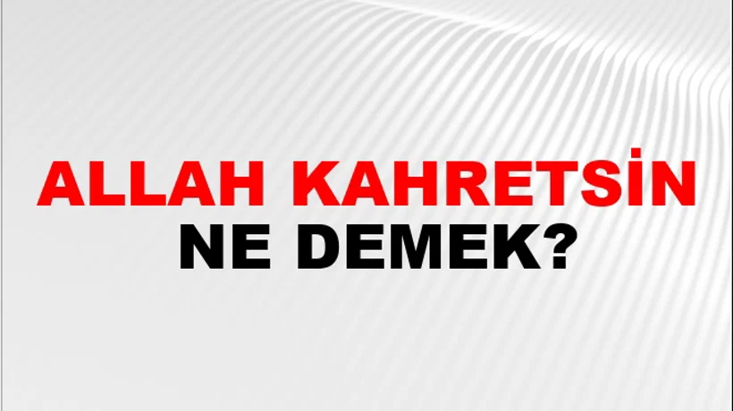 Allah Kahretsin Allah Kahretsin