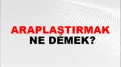 Araplaştırmak
