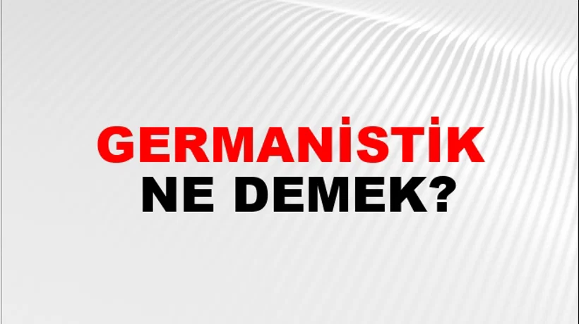 Germanistik Germanistik