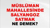 Müslüman Mahallesinde Salyangoz Satmak