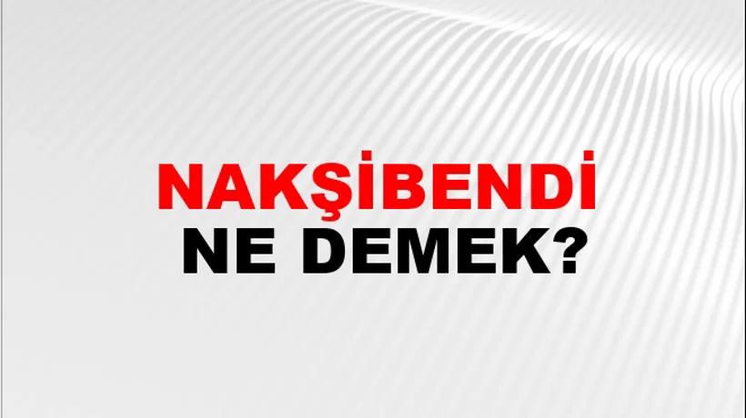 Nakşibendi Nakşibendi