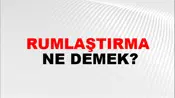 Rumlaştırma
