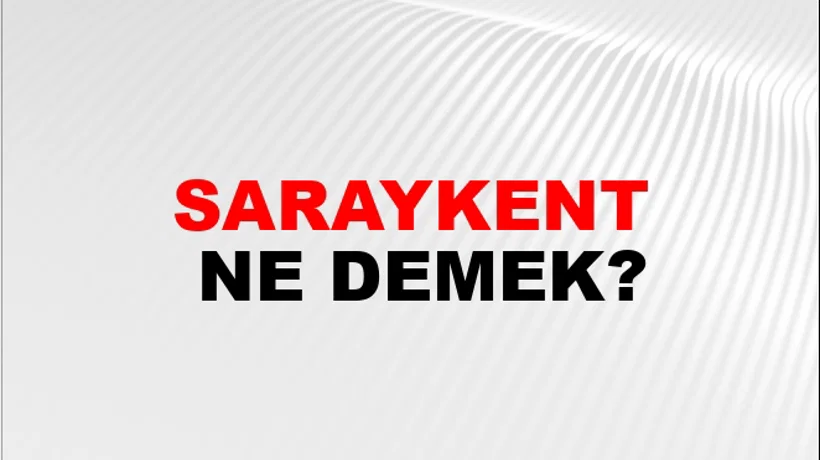 Saraykent Saraykent