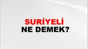 Suriyeli
