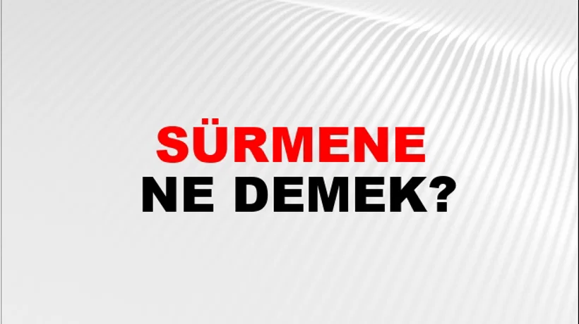 Sürmene Sürmene