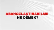 Abanozlaştırabilme