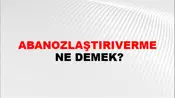 Abanozlaştırıverme