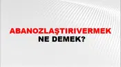 Abanozlaştırıvermek