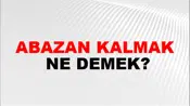 Abazan Kalmak