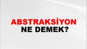 Abstraksiyon