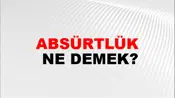 Absürtlük