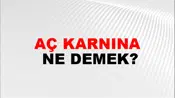 Aç Karnına