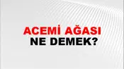 Acemi Ağası