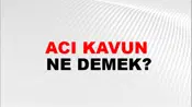 Acı Kavun