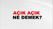 Açık Açık