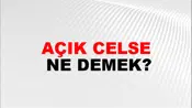 Açık Celse