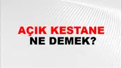 Açık Kestane