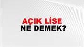 Açık Lise