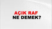 Açık Raf