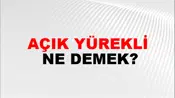 Açık Yürekli