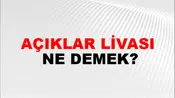 Açıklar Livası
