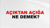 Açıktan Açığa