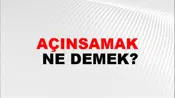 Açınsamak