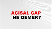 Açısal Çap