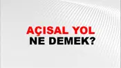 Açısal Yol