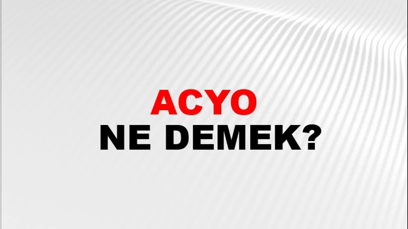 Acyo Acyo