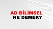 Ad Bilimsel
