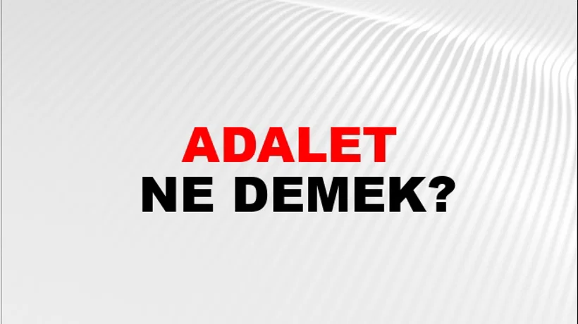 Adalet Adalet
