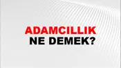Adamcıllık