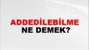 Addedilebilme