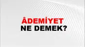 Âdemiyet