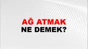Ağ Atmak (Veya bırakmak)