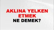 Aklına Yelken Etmek