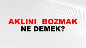 Aklını (Bir şeyle) bozmak