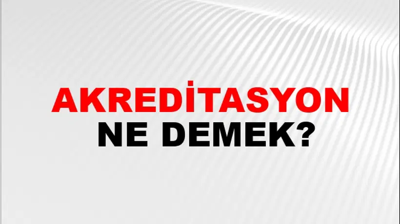Akreditasyon Akreditasyon