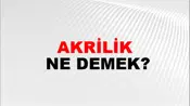 Akrilik