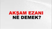 Akşam Ezanı