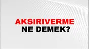 Aksırıverme