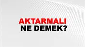 Aktarmalı