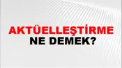 Aktüelleştirme