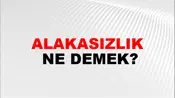 Alakasızlık
