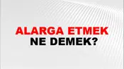 Alarga Etmek