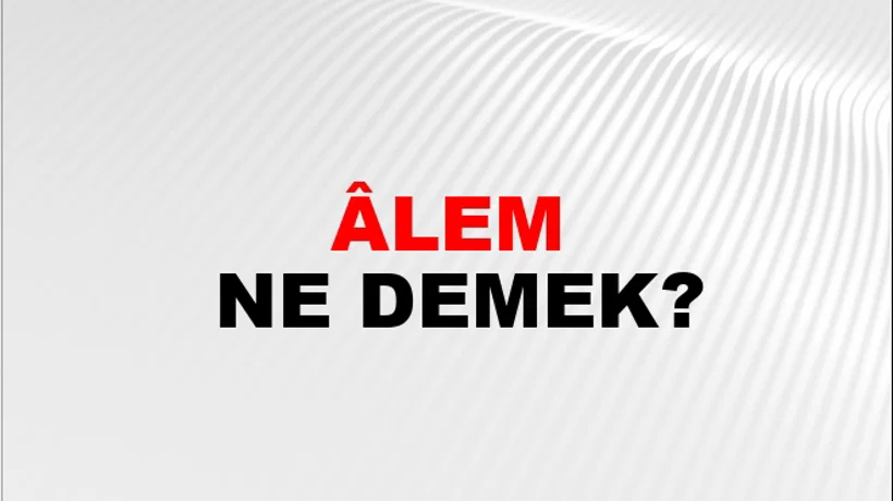 Âlem Âlem
